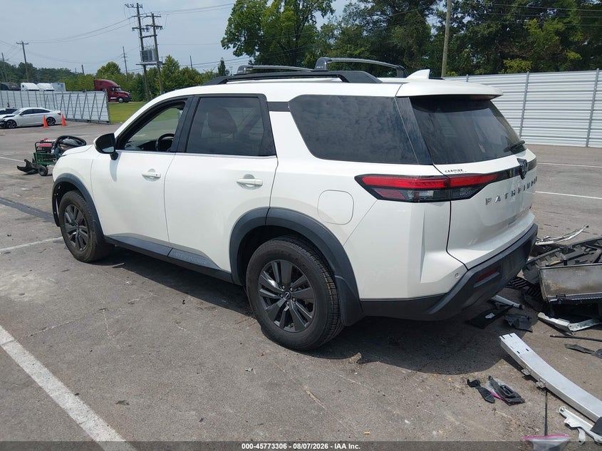 Vin: 5n1dr3ba8pc211742, lot: 46272086, nissan pathfinder sv fwd 20233