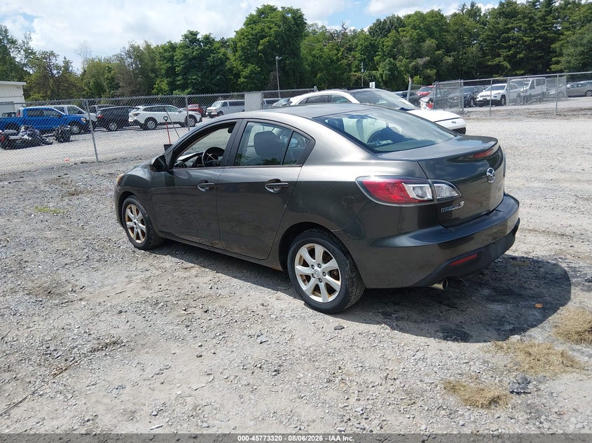 Vin: jm1bl1vg8b1408254, lot: 46272101, mazda mazda3 i touring 20113