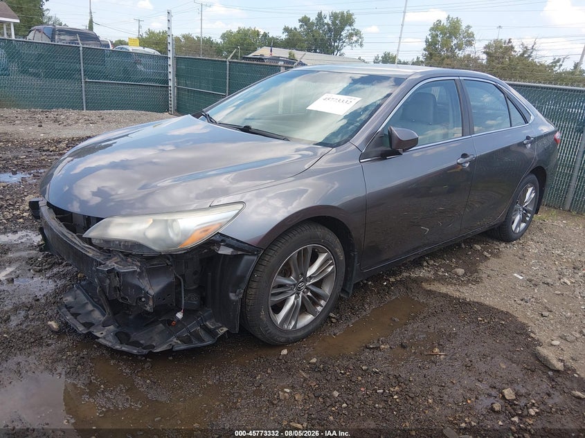 Vin: 4t1bf1fk8gu210513, lot: 46272112, toyota camry se 20162