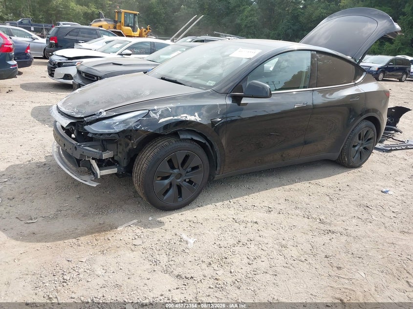 Vin: 7saygdedxsa348846, lot: 46272134, tesla model y long range dual motor rear-wheel drive 20252