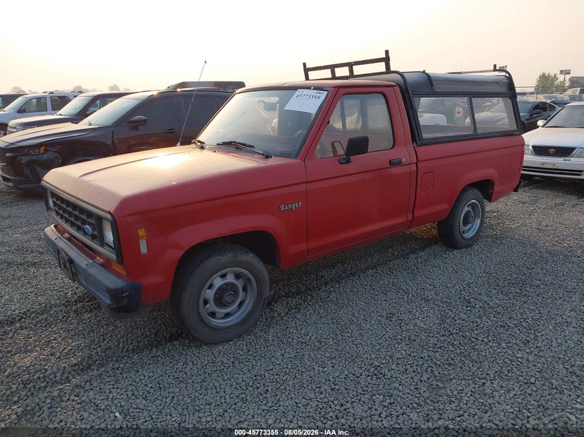 1988 Ford Ranger, Normal Wear & Tear, IAAI, VIN 1FTBR10A4JUC95904 — photo 2