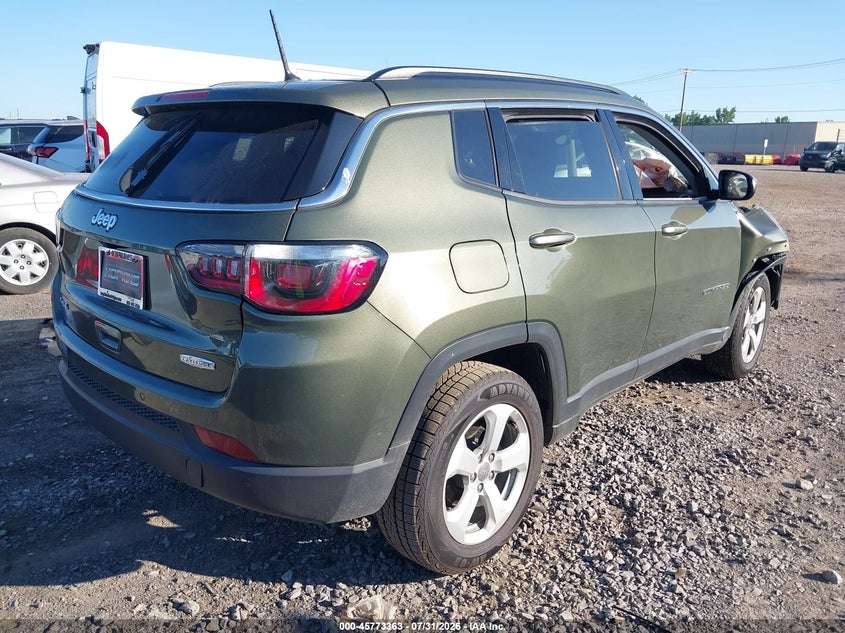 Vin: 3c4njdbb7jt375154, lot: 46272143, jeep compass latitude 4x4 20184
