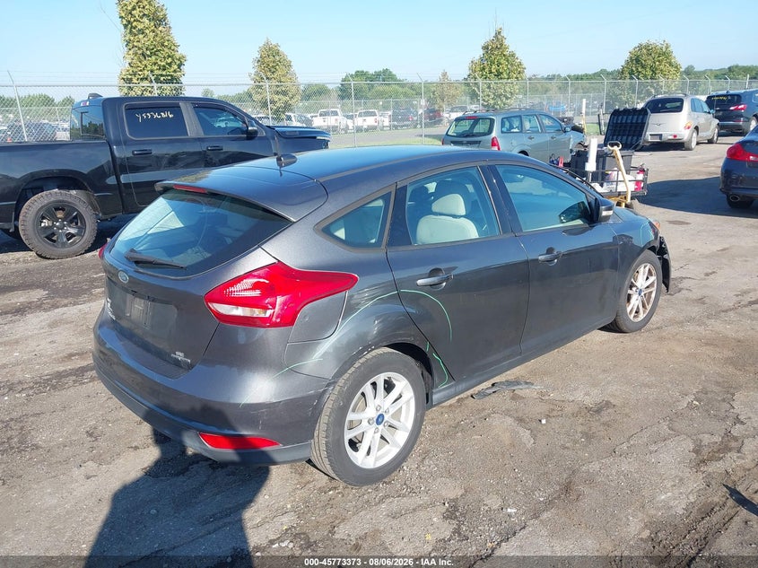 Vin: 1fadp3k24fl252411, lot: 46272153, ford focus se 20154