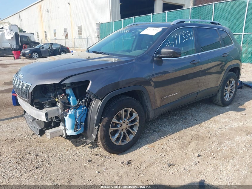 Vin: 1c4pjmlbxkd481810, lot: 46272171, jeep cherokee latitude plus 4x4 20192