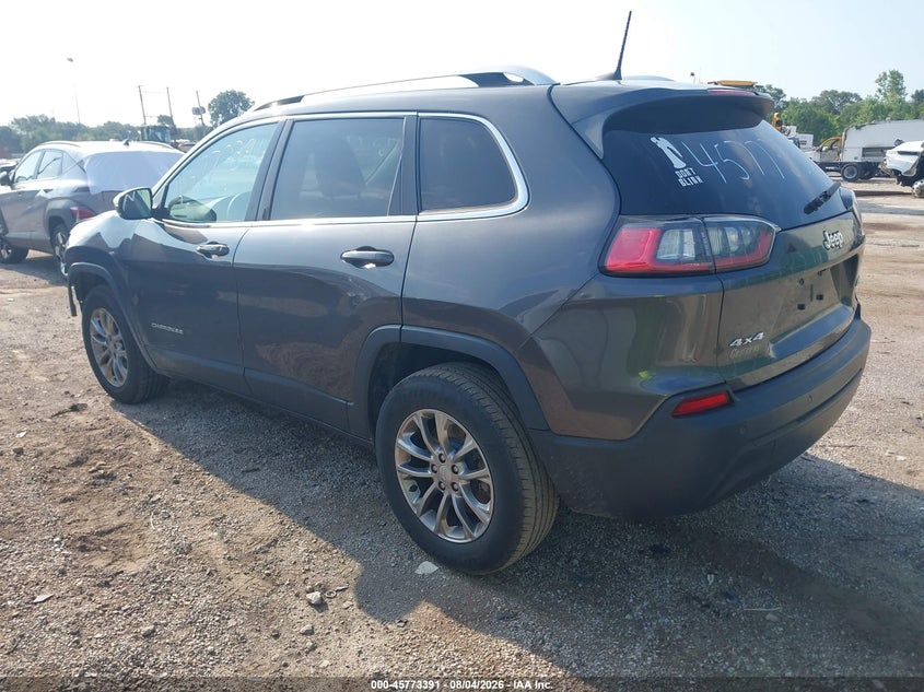 Vin: 1c4pjmlbxkd481810, lot: 46272171, jeep cherokee latitude plus 4x4 20193