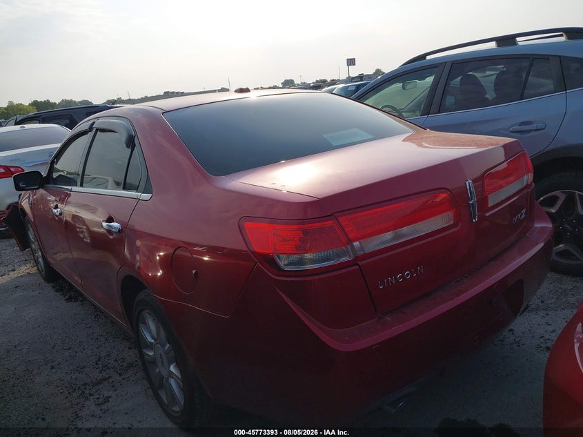 Vin: 3lnhl2gc2ar657885, lot: 46272173, lincoln mkz 20103