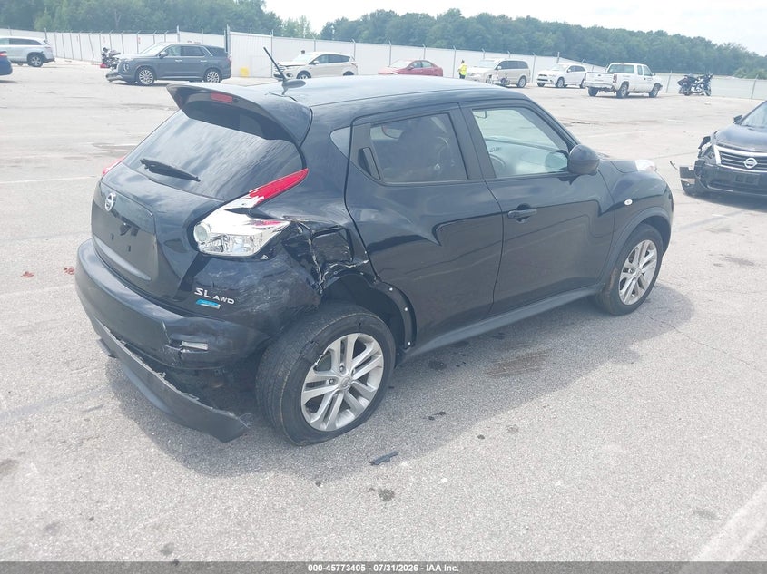 Vin: jn8af5mv0dt222343, lot: 46272185, nissan juke sl 20134