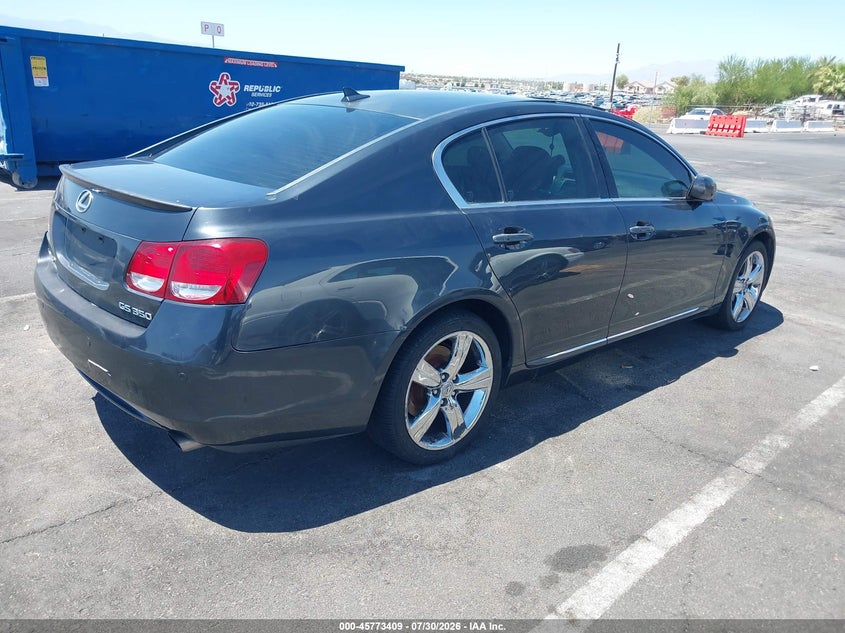 2007 LEXUS GS 350 auction photo 4