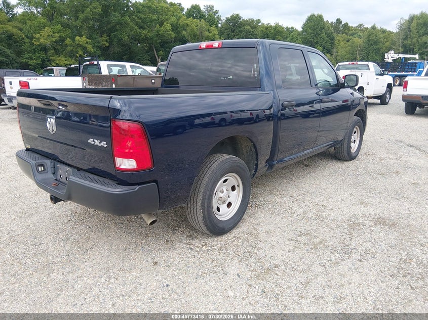 Vin: 1c6rr7kg5js274520, lot: 46272196, ram 1500 tradesman  4x4 5'7 box 20184