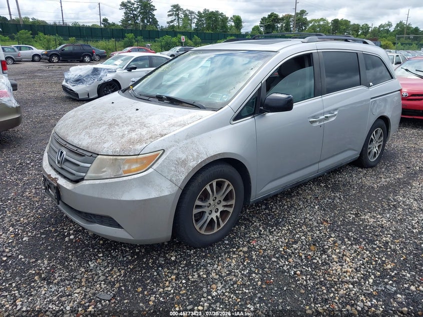 Vin: 5fnrl5h63bb013236, lot: 46272203, honda odyssey ex-l 20112