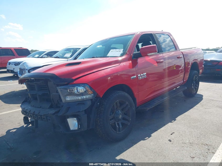 Vin: 1c6rr7mt6fs520654, lot: 46272218, ram 1500 sport 20152