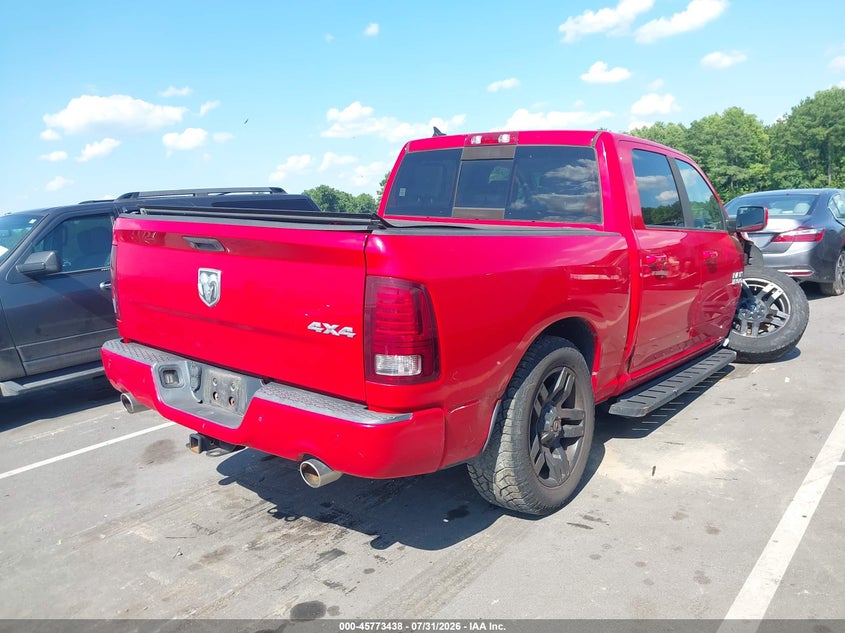 Vin: 1c6rr7mt6fs520654, lot: 46272218, ram 1500 sport 20154