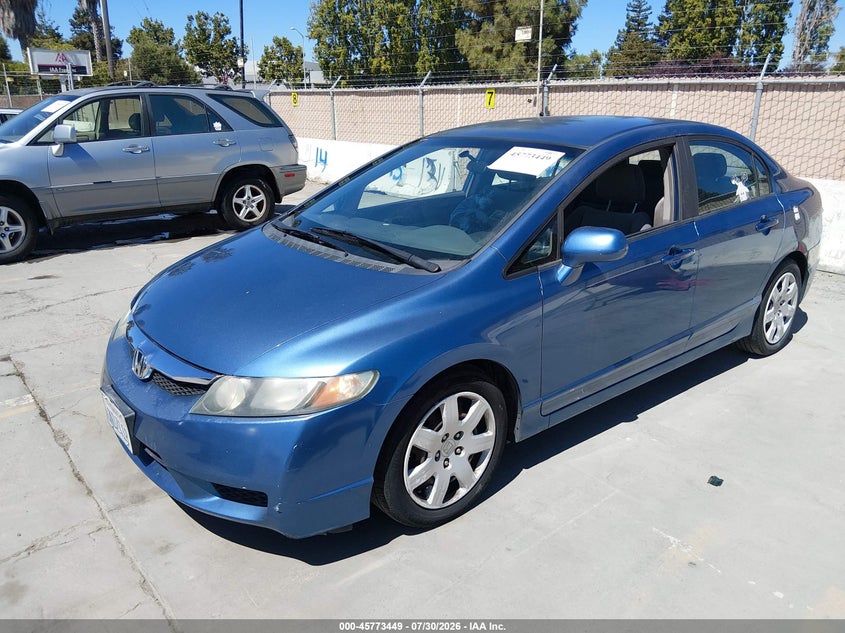 Vin: 19xfa1f59ae075594, lot: 46272229, honda civic lx 20102