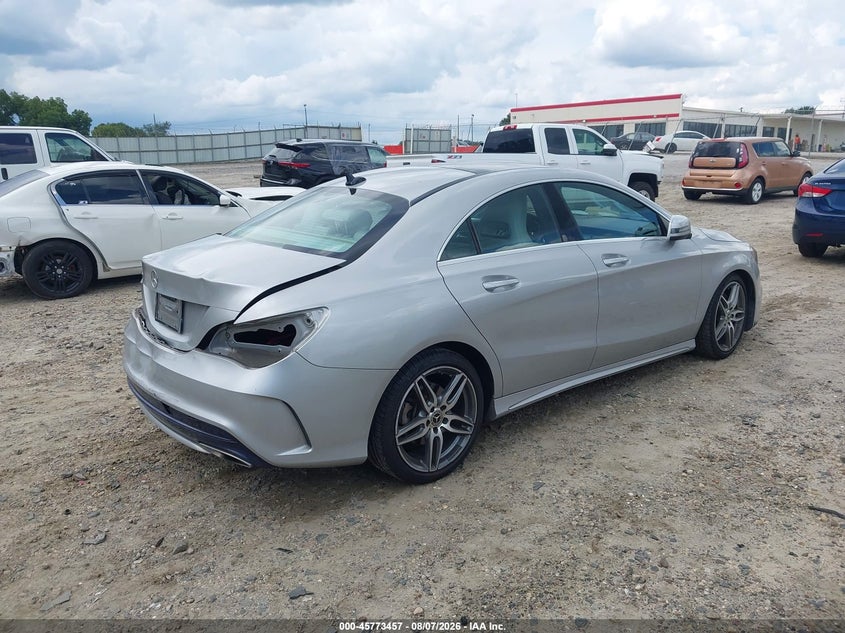 Vin: wddsj4eb3jn590700, lot: 46272237, mercedes-benz cla 250 20184