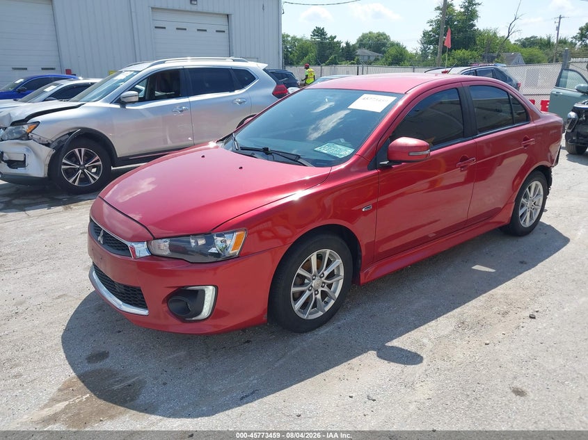 Vin: ja32u2fu3gu005665, lot: 46272239, mitsubishi lancer es 20162