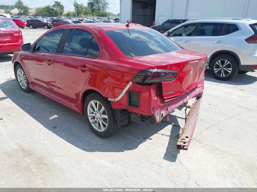 Vin: ja32u2fu3gu005665, lot: 46272239, mitsubishi lancer es 20163