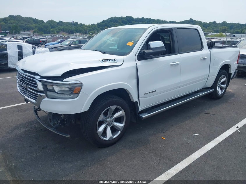 Vin: 1c6srfjt9nn394643, lot: 46272260, ram 1500 laramie  4x4 5'7 box 20222