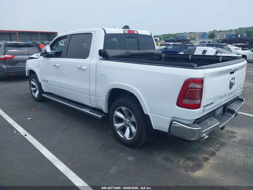 Vin: 1c6srfjt9nn394643, lot: 46272260, ram 1500 laramie  4x4 5'7 box 20223