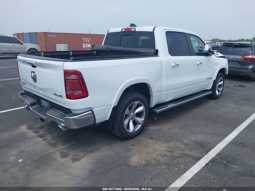 Vin: 1c6srfjt9nn394643, lot: 46272260, ram 1500 laramie  4x4 5'7 box 20224