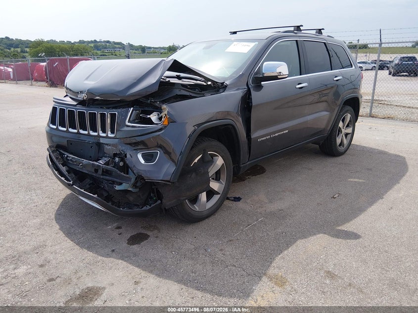Vin: 1c4rjfbg4gc317242, lot: 46272276, jeep grand cherokee limited 20162