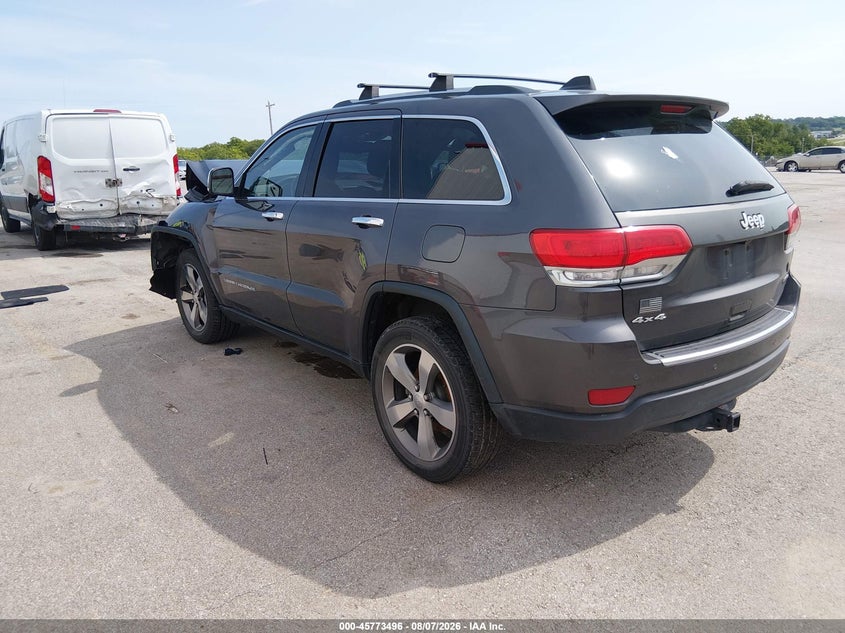 Vin: 1c4rjfbg4gc317242, lot: 46272276, jeep grand cherokee limited 20163