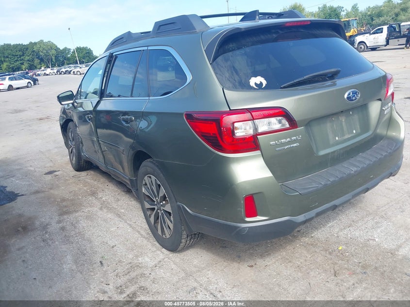 Vin: 4s4bsanc0g3211215, lot: 46272285, subaru outback 2.5i limited 20163