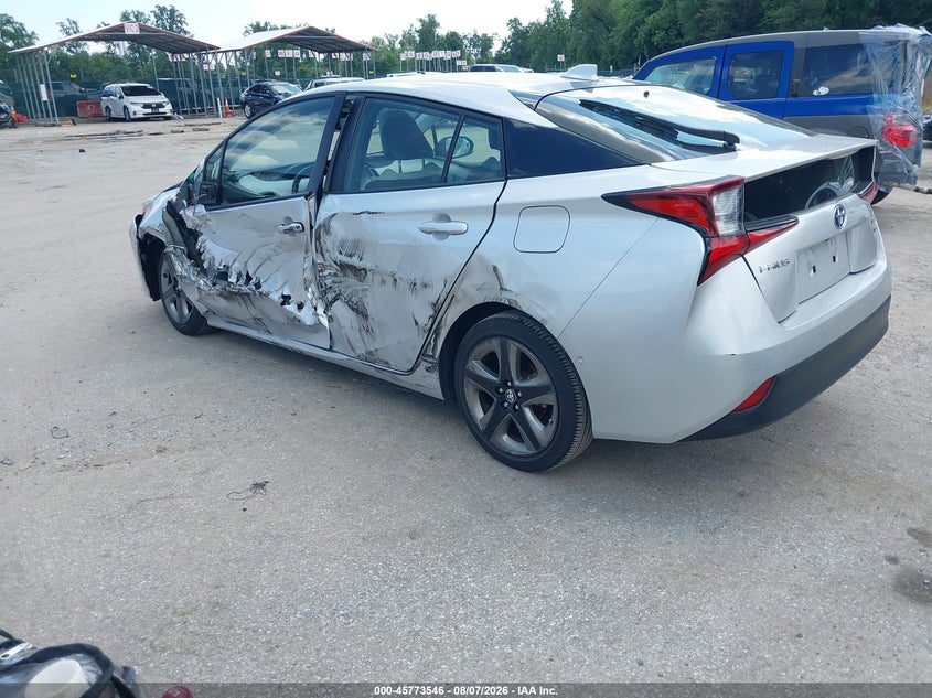Vin: jtdkamfu4m3134568, lot: 46272326, toyota prius limited 20213