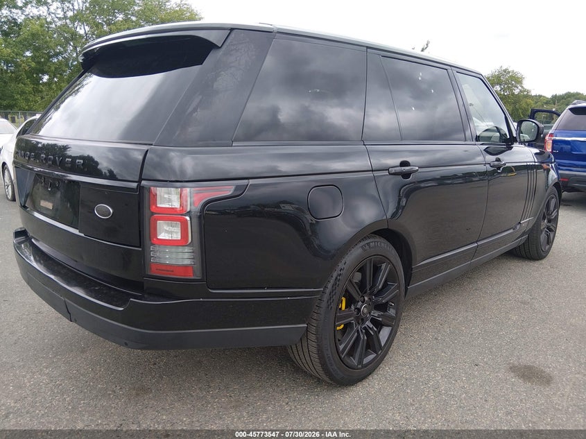 LAND ROVER RANGE ROVER 2017 VIN SALGS5FE8HA347874