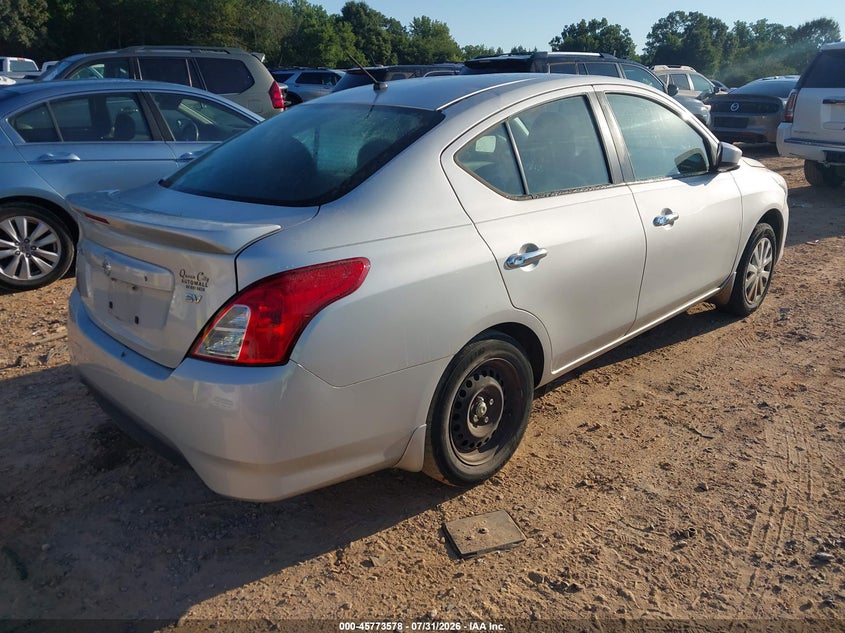 Vin: 3n1cn7ap9hl831596, lot: 46272358, nissan versa 1.6 sv 20174