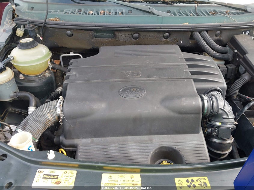 2005 LAND ROVER FREELANDER SPORT UTILITY VEHICLE 2.5L V-6 DOHC, 174HP
