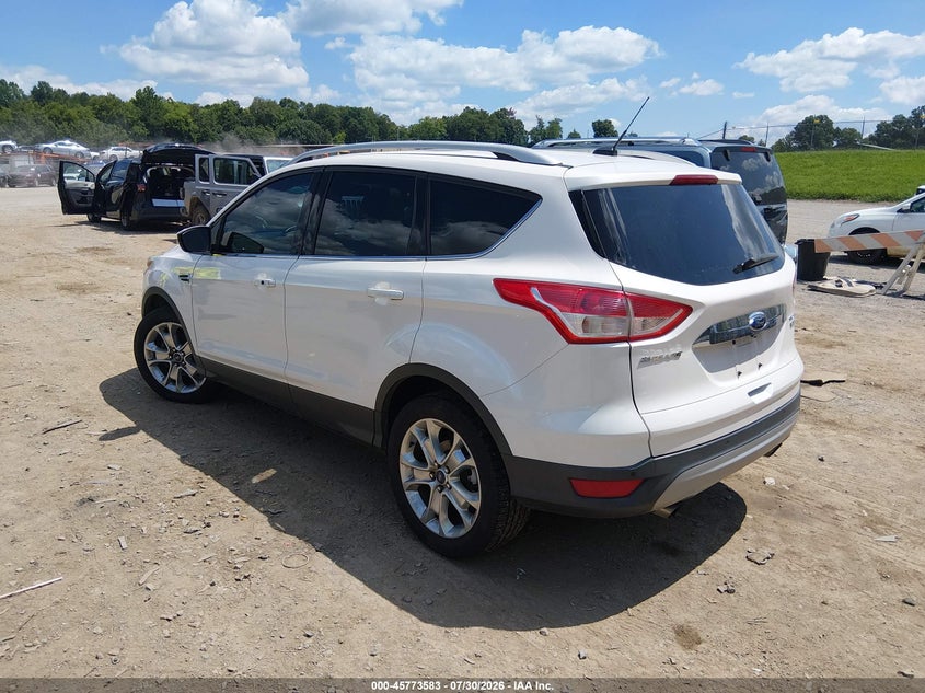 Vin: 1fmcu0jx8euc06773, lot: 46272363, ford escape titanium 20143