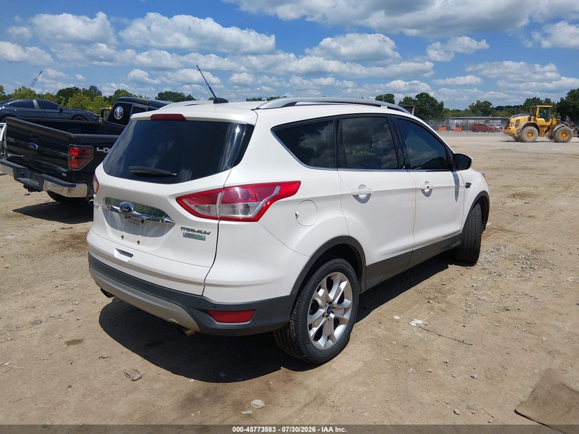 Vin: 1fmcu0jx8euc06773, lot: 46272363, ford escape titanium 20144