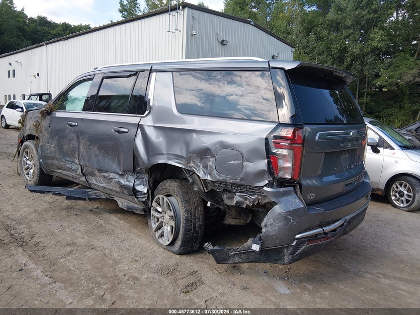 Vin: 1gnskckdxnr119429, lot: 46272392, chevrolet suburban 4wd lt 20223