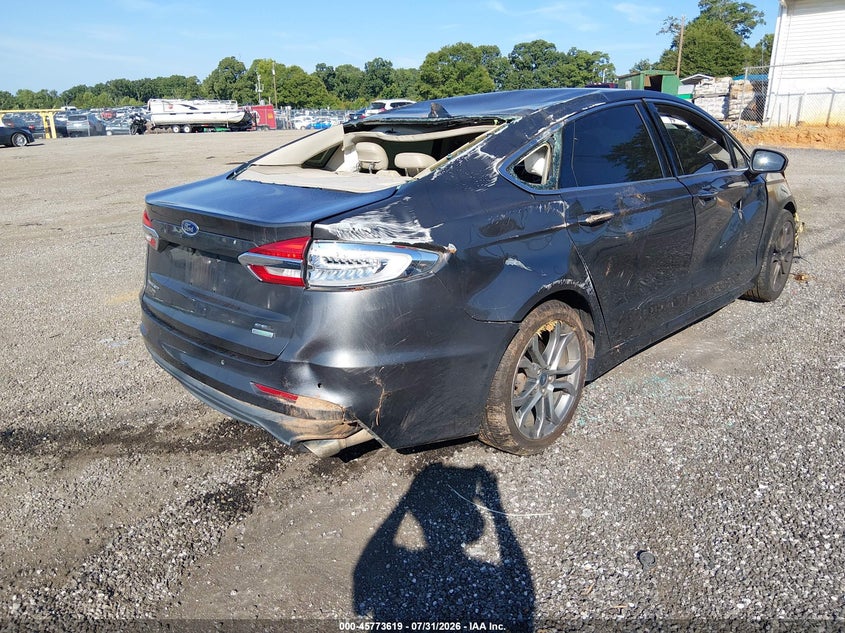Vin: 3fa6p0cd0kr150123, lot: 46272399, ford fusion sel 20194