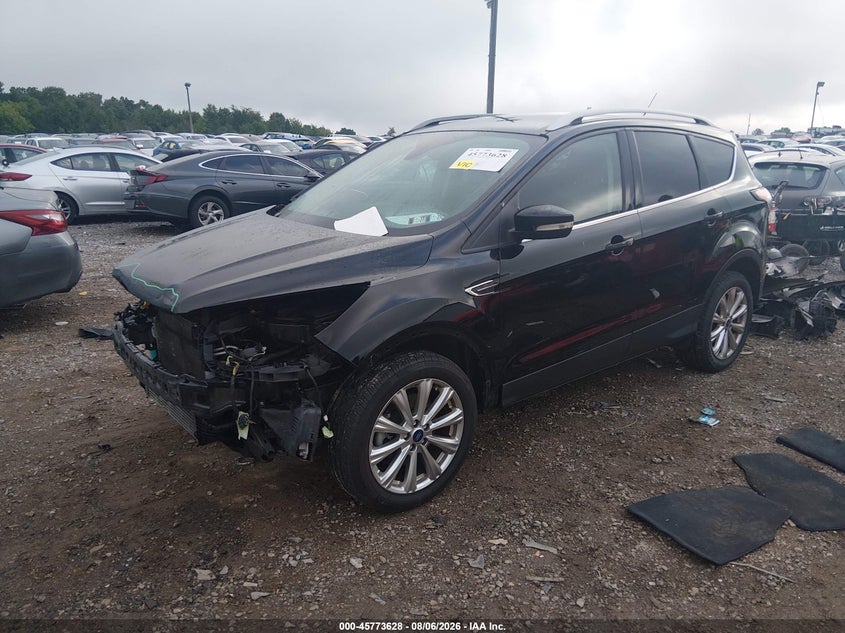 Vin: 1fmcu9j90huc71403, lot: 46272408, ford escape titanium 20172