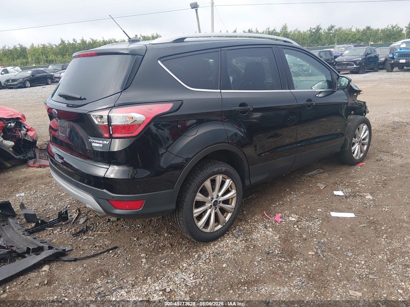 Vin: 1fmcu9j90huc71403, lot: 46272408, ford escape titanium 20174