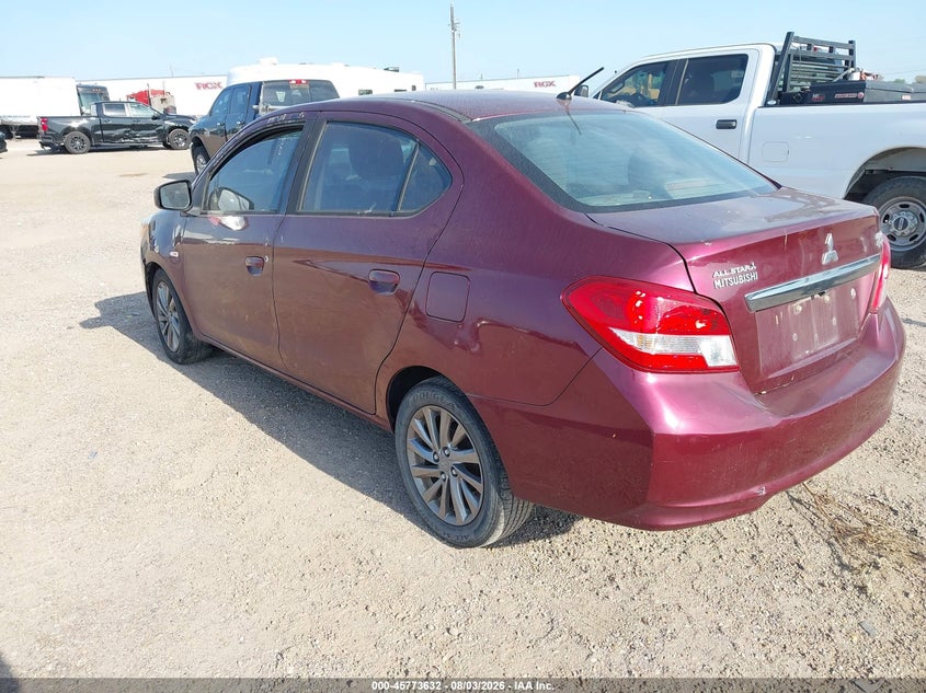 Vin: ml32f3fj9jhf11885, lot: 46272412, mitsubishi mirage g4 es 20183