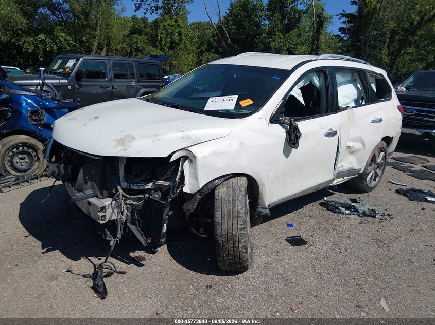 Vin: 5n1ar2mm4ec714928, lot: 46272420, nissan pathfinder platinum 20142