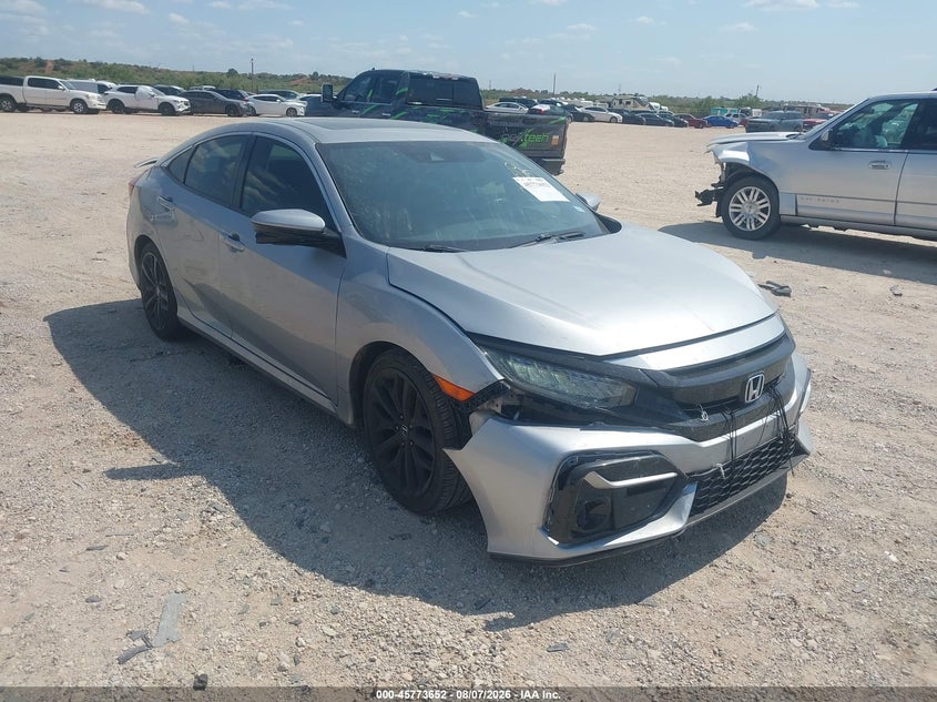 Vin: 2hgfc1e55lh706510, lot: 46272432, honda civic si sedan 2020 img_1