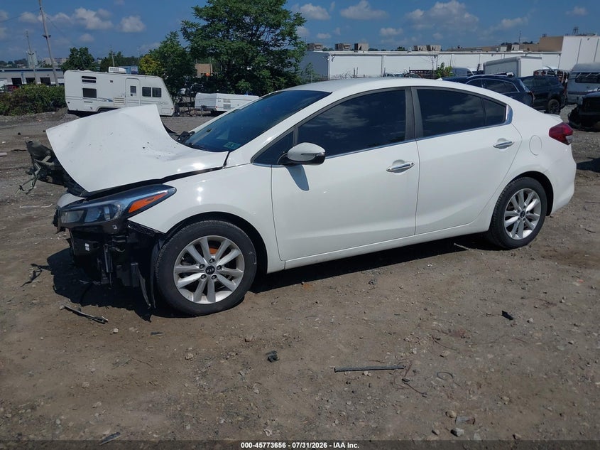 Vin: 3kpfl4a76he102765, lot: 46272436, kia forte s 20172