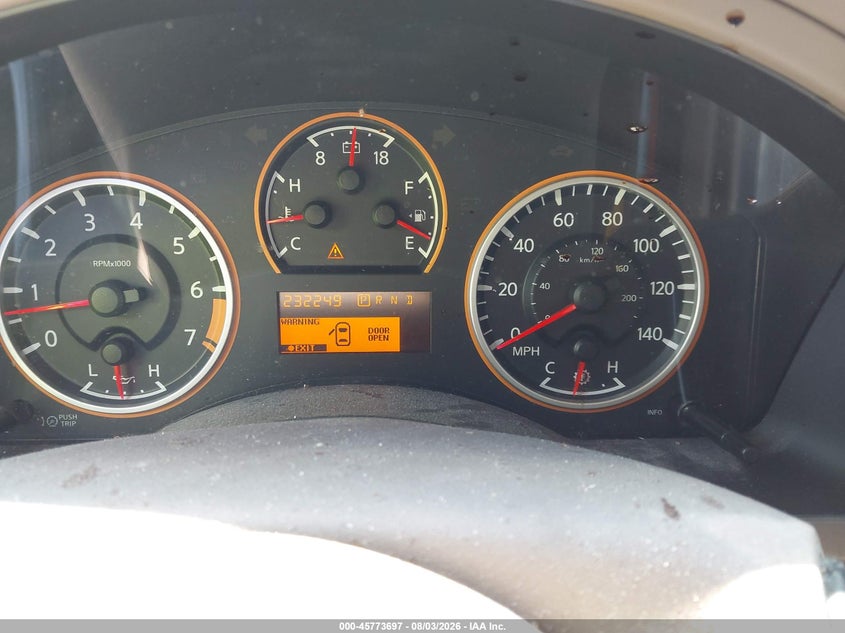NISSAN ARMADA 2011 VIN 5N1BA0ND6BN624811