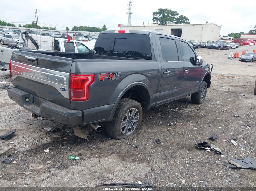 Vin: 1ftew1eg2gfc25429, lot: 46272488, ford f-150 platinum 20164