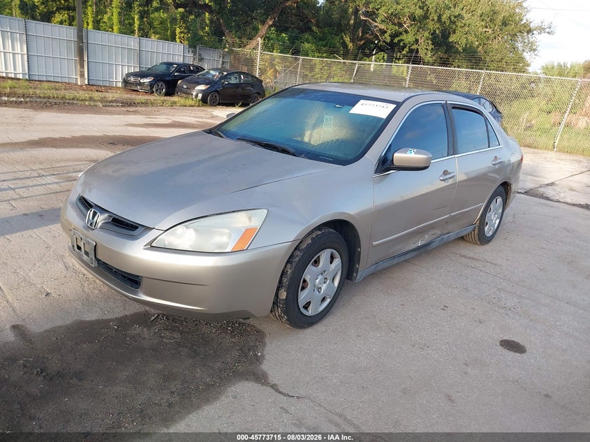 2005 Honda Accord 2.4 Lx, Левый бок, IAAI, VIN 1HGCM564X5A016637 — фото 2