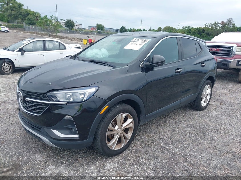 Vin: kl4mmbs28mb177920, lot: 46272498, buick encore gx fwd preferred 20212