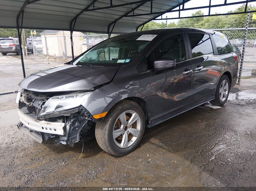 Vin: 5fnrl6h5xkb042102, lot: 46272506, honda odyssey ex 20192