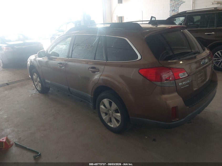 Vin: 4s4brelc3b2351103, lot: 46272518, subaru outback 3.6r limited 20113
