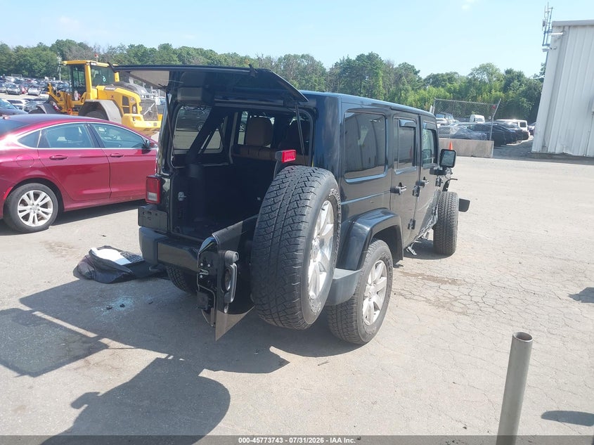 Vin: 1c4hjweg7gl158787, lot: 46272523, jeep wrangler unlimited sahara 20164