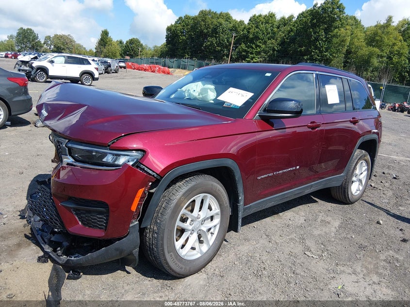 Vin: 1c4rjhag1sc306995, lot: 46272547, jeep grand cherokee laredo x 4x4 20252