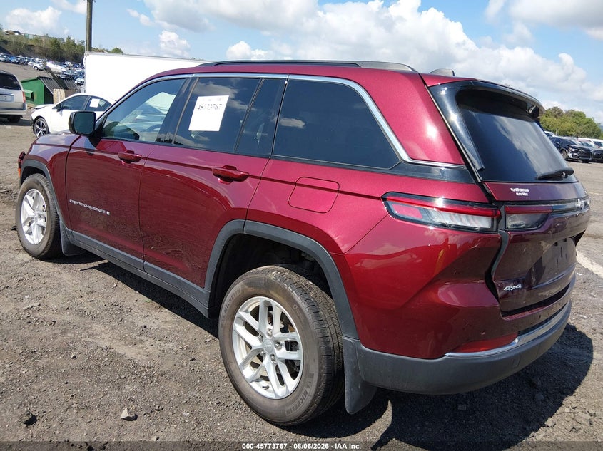 Vin: 1c4rjhag1sc306995, lot: 46272547, jeep grand cherokee laredo x 4x4 20253