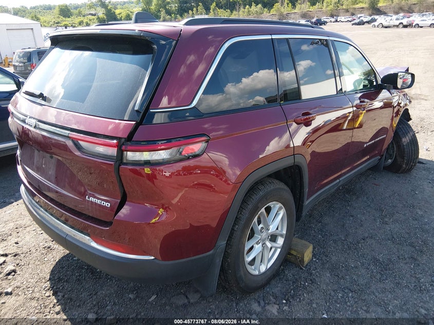 Vin: 1c4rjhag1sc306995, lot: 46272547, jeep grand cherokee laredo x 4x4 20254